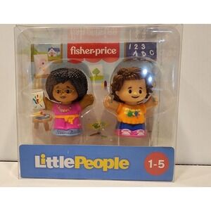 FisherPrice Little People  Art Teacher and Finger Painter‎   NIP